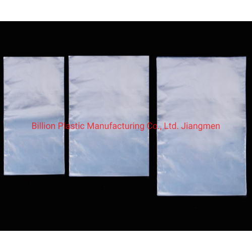 LDPE Transparent Side Seal Flat Bag for Food Packaging