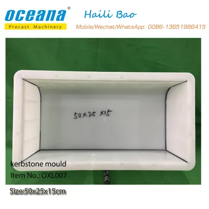 High Quality ABS Plastic Moulds for Granite Curbstones