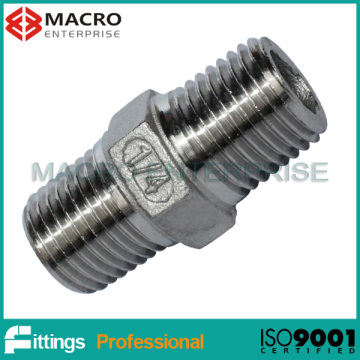 SS304/316 Hexagon Nipples with BSPT/NPT Threads