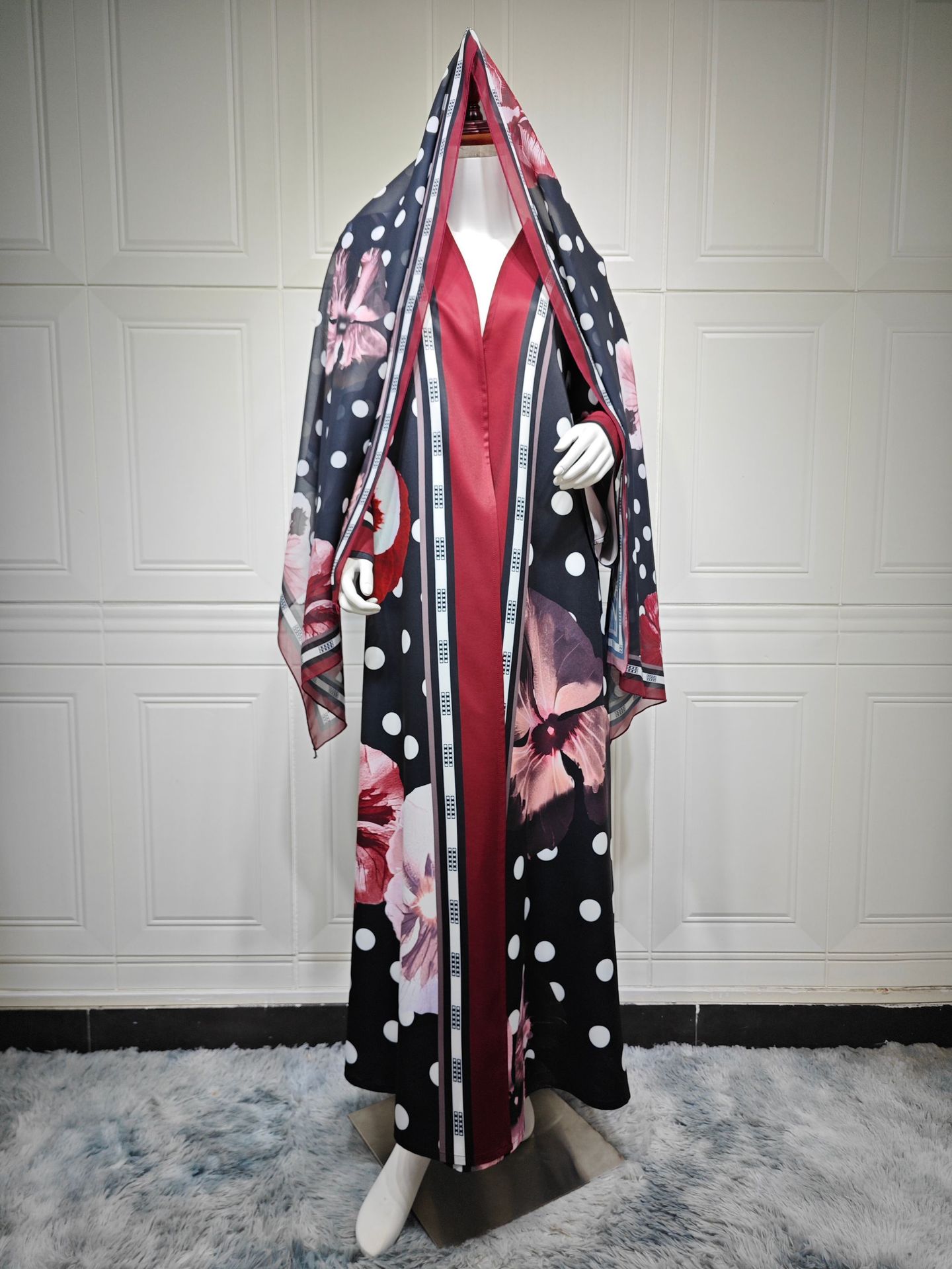 Print Kimono Abaya MQ279 (6)