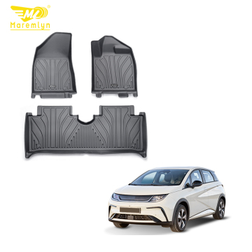 Maremlyn Cars Floor Mats XPE Foot Pad Floor Liners for BYD Dolphin