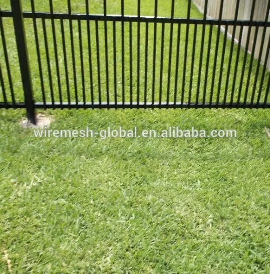 GALVANIZED AND PVC COATED ORNAMENTAL FENCING