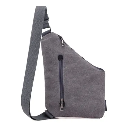 Anti-Theft Casual Canvas Chest Bag for Men