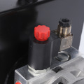 Solenoid valve control hydraulic equipment power unit
