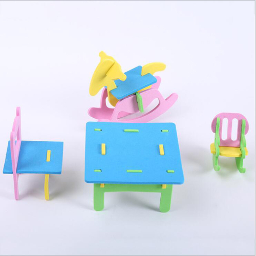 3D EVA Furniture Educational Kids Puzzle Toy