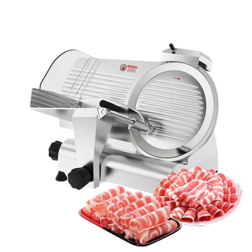 Professional 300mm Meat Slicer Machine for Jerky, Beef, Fish, and Sausage: Semi-Automatic Frozen Meat Cutting Solution