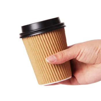 Custom Printed Disposable Paper Coffee Cup for Takeaway