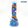 Polymer Clay Beaker Bong with Rainbow