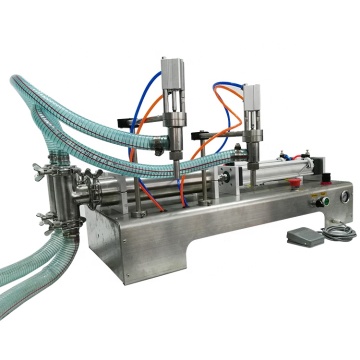 Single Head Double Head Semi Automatic Filling Machine for Various Liquids and Pastes