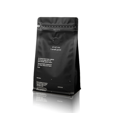 Bolsa plástica a prueba de humedad de la parte inferior del bloque para el café