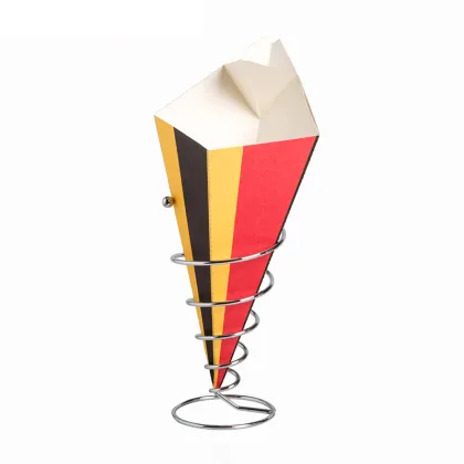 French Fries Cone with Sauce Container