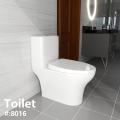 Sanitary Ware Kamar Mandi P-Trap Toilet Keramik Dual Flush
