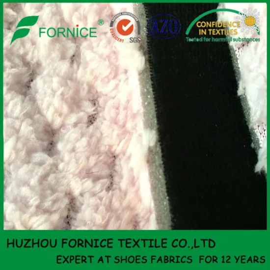 China Manufacturer for EU market slipper jacquard velour fabric