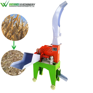 Animal feed green and dry chaff cutter machine