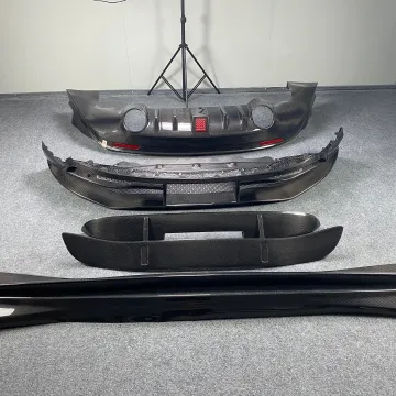 Carbon Fiber Body Kit for FX35 FX37 QX70 - Front Lip, Rear Diffuser, Side Skirt, Wing