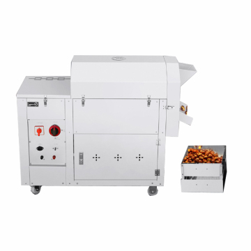 18-20r/min Peanut Cacao Dried Fruit Roaster Machine | Chestnut Sunflower Seed Roasting Equipment