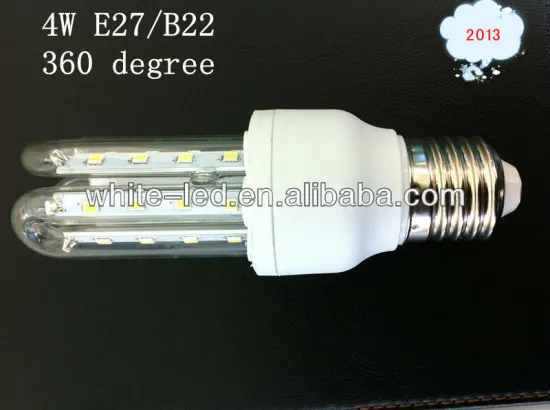 4W 360degree lighting energy save light ,E27 base ,
