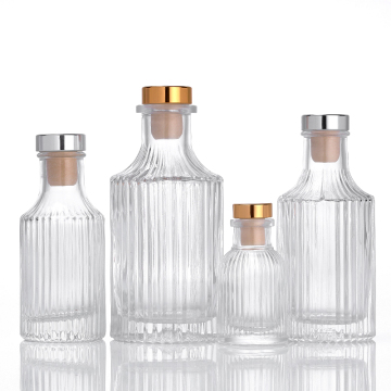 Perfume Bottle Fragrance Decor Accessories - Reed Diffuser Glass Bottles 100ml 150ml 250ml for Aromatherapy