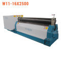 W11-16x2500 3-rollers Συμμετρική μηχανική πλάκα