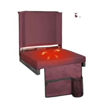  Hangrui Wholesale Multi-Pocket USB Heated Stadium Chair