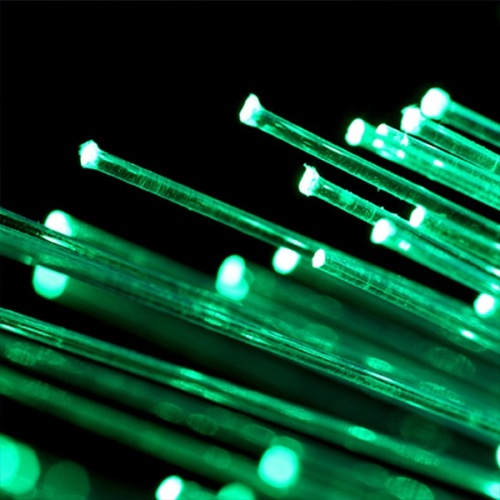 Câble à fibre optique en plastique à lueur d'extrémité de 1,0 mm
