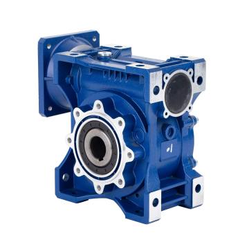 NMRV090 Helical Worm Speed Reducer Gearbox for Conveyor Systems (7.5-100 Ratio, 13.5kg)