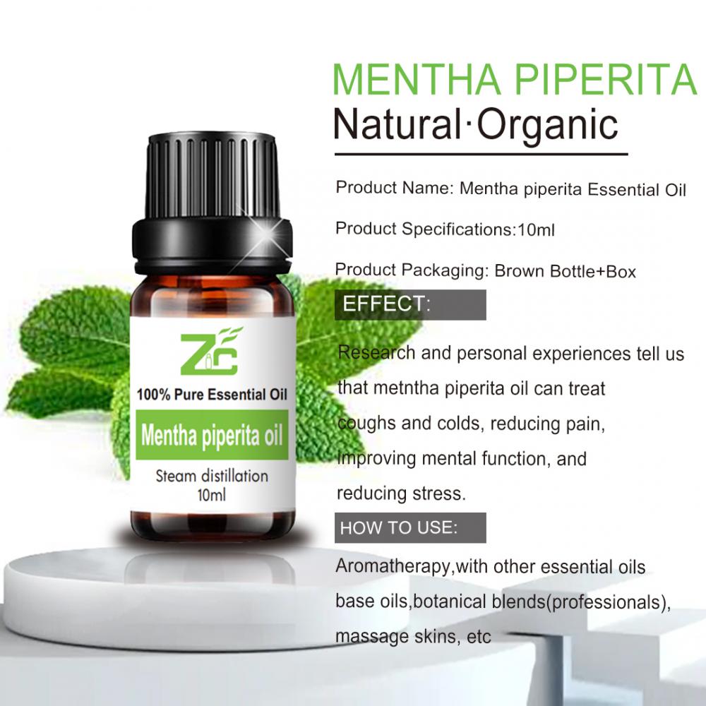 Organic Mentha Piperita essential Oil Mint Oil Bulk