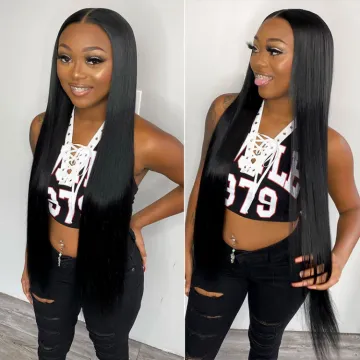 Wholesale Glueless Raw Peruvian Hair Hd Full Lace Front Wig Natural Human Hair Unprocessed Cheap Transparent Lace Frontal Wig