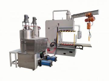 Intelligent servo control 60t wax injection machine
