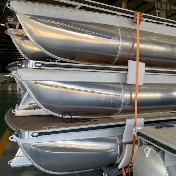 Aluminum Boat Float Pontoon Tubes 15ft to 42ft For Sale