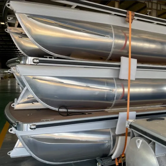 Aluminum Boat Float Pontoon Tubes 15ft to 42ft For Sale