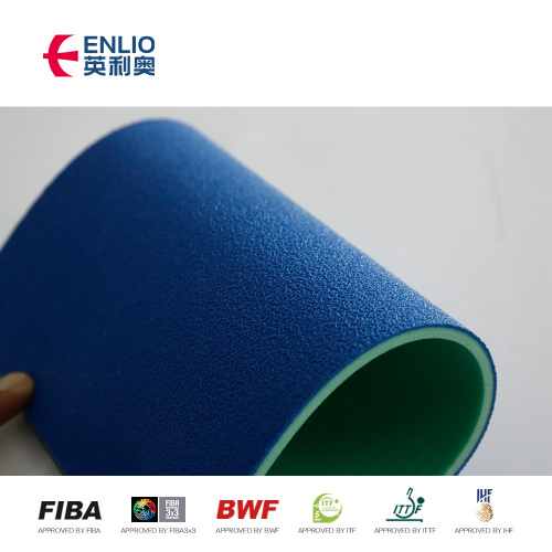 Pvc profissional BWF 5.0 mm Badminton Court Mat Pisos esportivos 2021