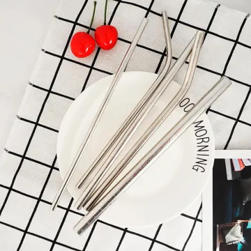 Creative Geometric Pattern 304 Stainless Steel Straw