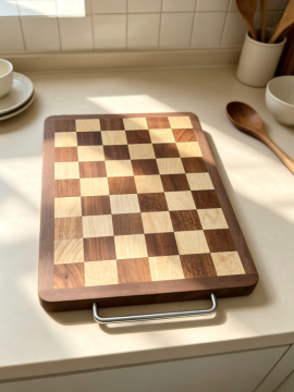 Spliced Solid Wood Kitchen Cutting Board