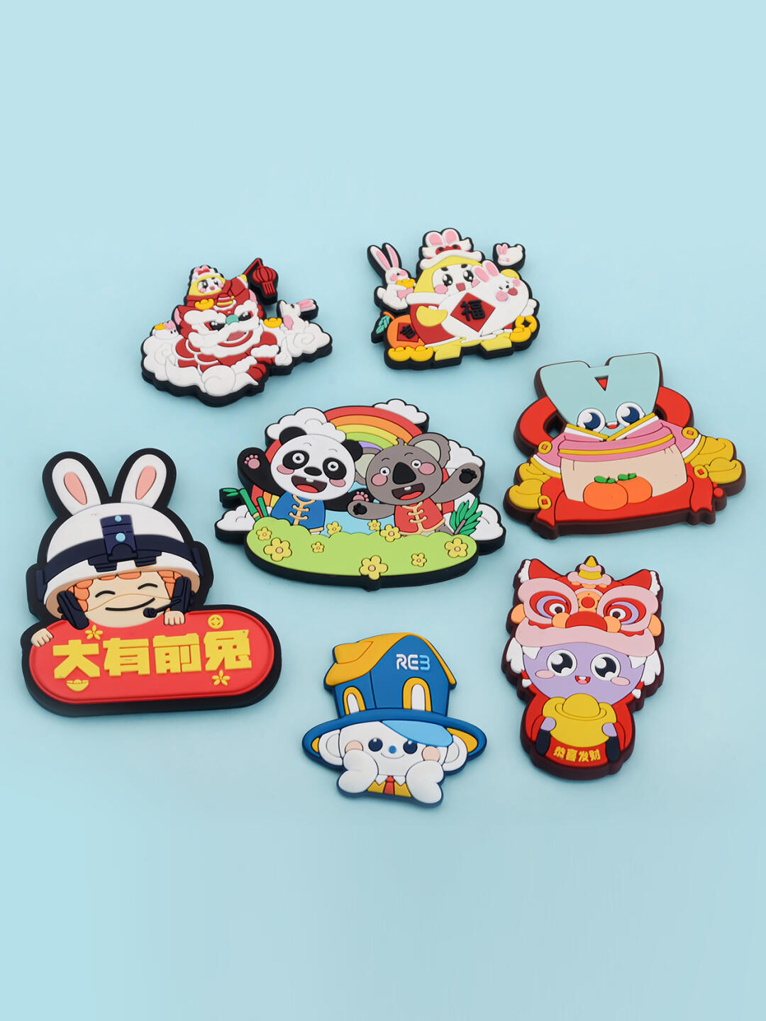 soft rubber PVC Fridge Magnet