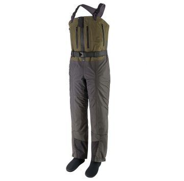 ATM 4-Layer Front Waterproof Zip Breathable Chest Waders for Fishing Hunting & Kayaking