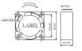 20x06 Lampkylning DC Fan A6