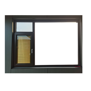 Modern Factory-Luxury Aluminum Windows with Built-In Blinds