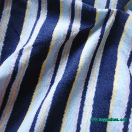 Flame retardant cotton yarn dyed fabric