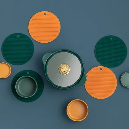 OSBORN Insulation Silicone Placemat Pad & Coaster - Protect Your Surfaces