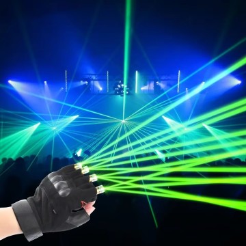Powerful Laser Gloves for Dance Parties and DJ Events