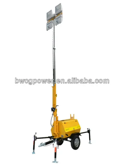 5KW construction diesel generator tower light