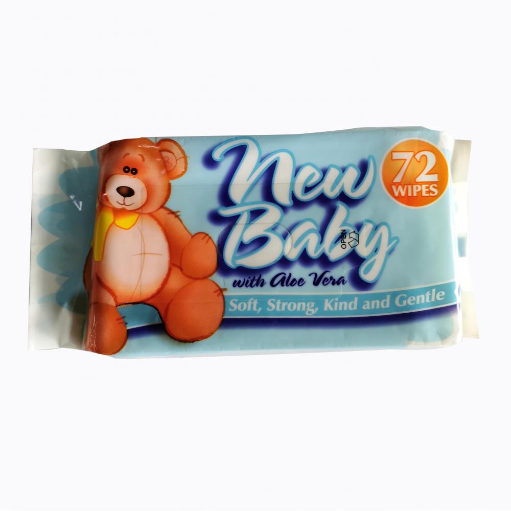 Lingettes bébé bambou biodégradables