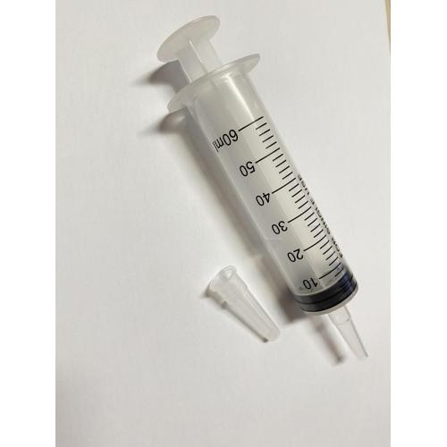 Siringa per irrigatore da 60 ml EO gas sterile