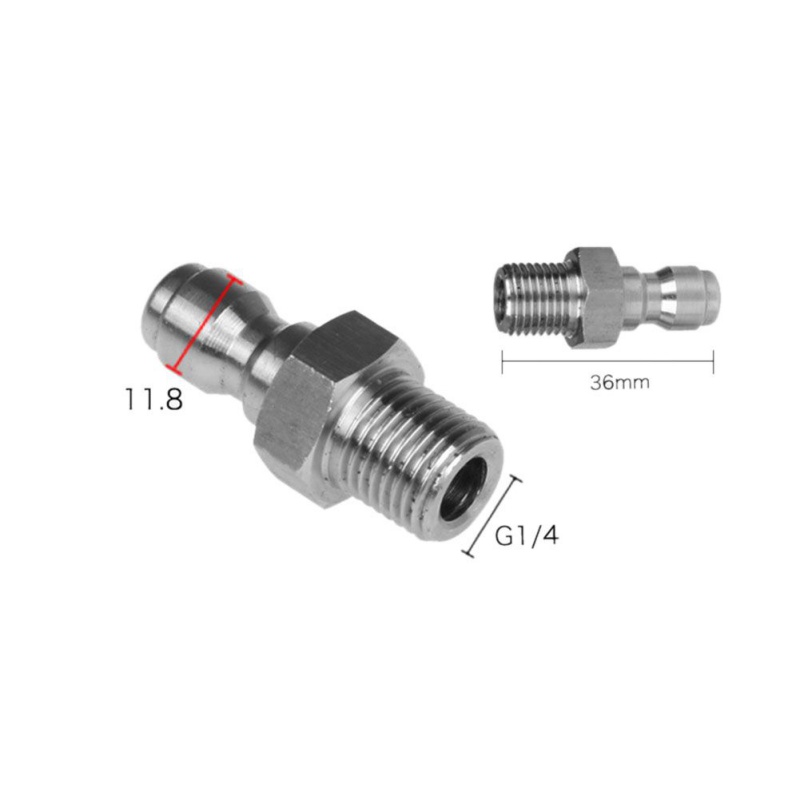 G1/4 -Schaumstoffpistoladapter M14 Auto Waschmaschinen -Schaumschaum hochwertiger Druckschaumschaumzubehör