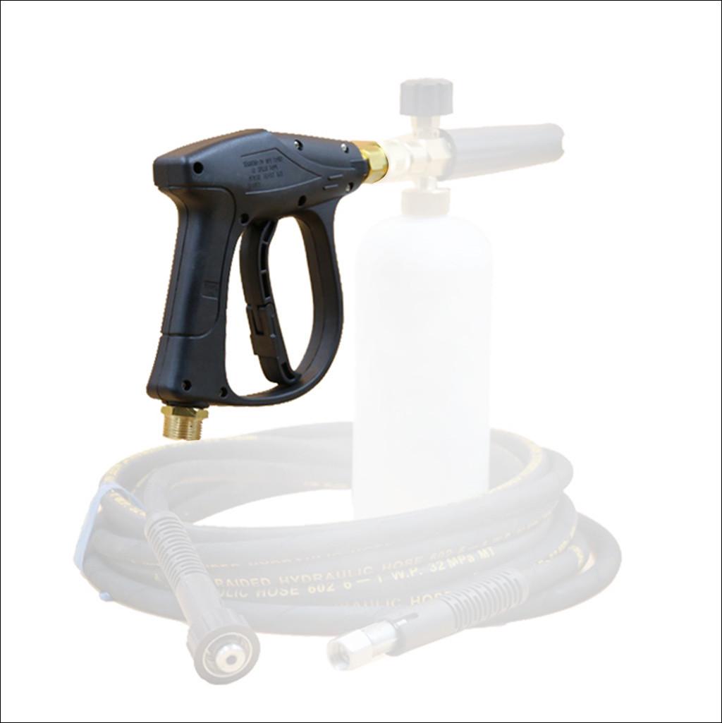 Factory Direct High Pressure Power Washer Water Spray Gun Wand Brass Fitting 3000 PSI Car Clean