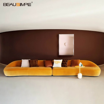 Luxury Sofa Sandia Italian Organic Curved Modular Sectional