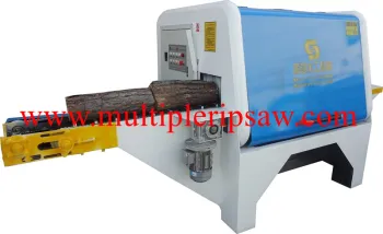 horizontal log multiple rip saw
