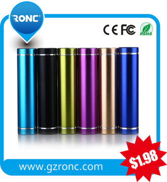 2600mAh Portbale Mobile Charger Fast External Battery Christmas Power Bank for Promotin
