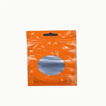customized ziplock three side seal bag with nick